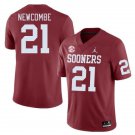 Oklahoma Sooners Jeremiah Newcombe #21 2026  Jersey