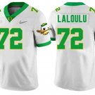 Oregon Ducks Iapani Laloulu #72 2026  Jersey