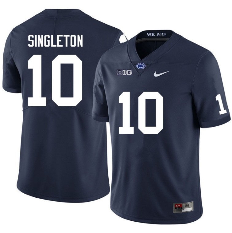 Penn State Nittany Lions Nicholas Singleton #10 2026  Jersey