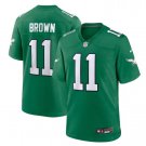 Philadelphia Eagles A.J. Brown #11 Kelly Green 2026  Jersey
