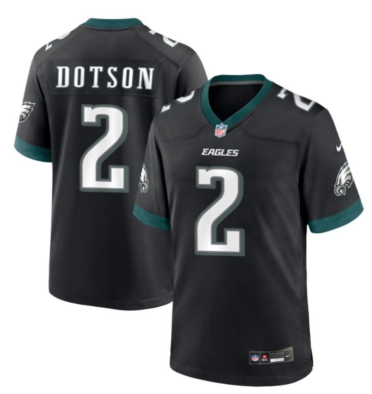 Philadelphia Eagles Jahan Dotson #2 2026  Jersey