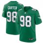 Philadelphia Eagles Jalen Carter #98 Kelly Green 2026  Jersey