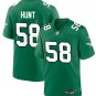Philadelphia Eagles Jalyx Hunt #58 Kelly Green 2026  Jersey