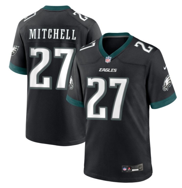 Philadelphia Eagles Quinyon Mitchell #27 2026  Jersey