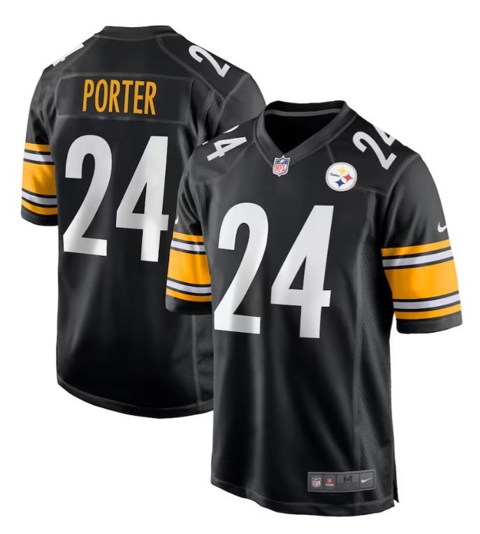 Pittsburgh Steelers Joey Porter Jr. #24 2026  Jersey