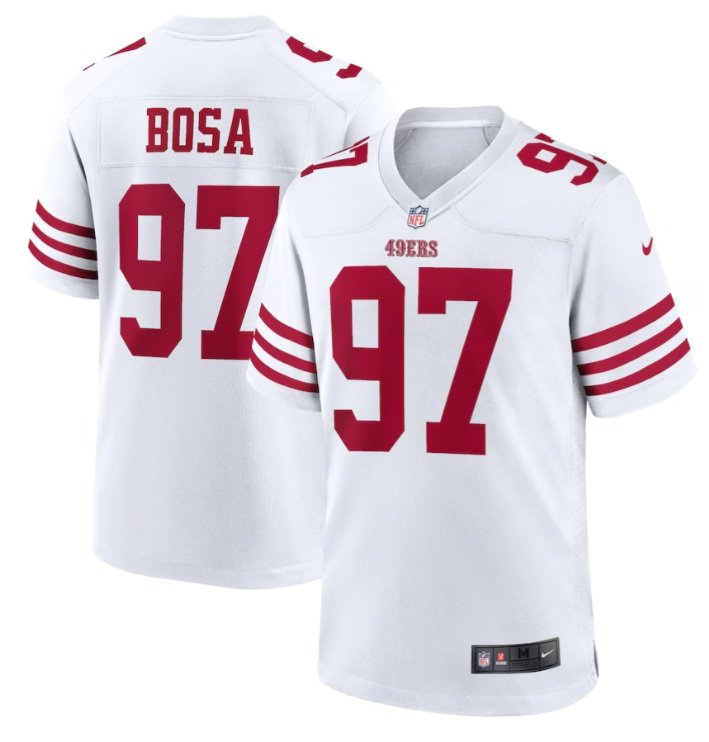 San Francisco 49ers Nick Bosa #97 2026  Jersey