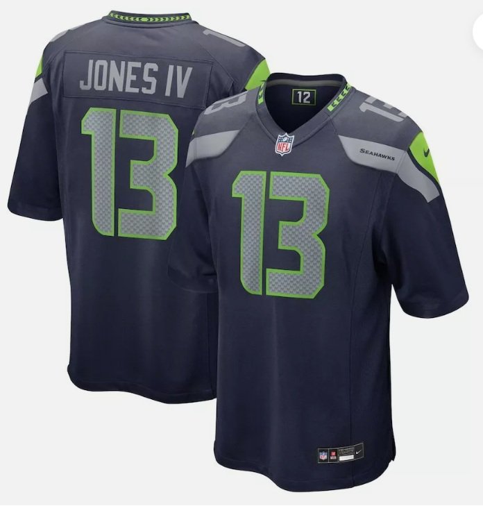 Seattle Seahawks Ernest Jones IV #13 2026  Jersey