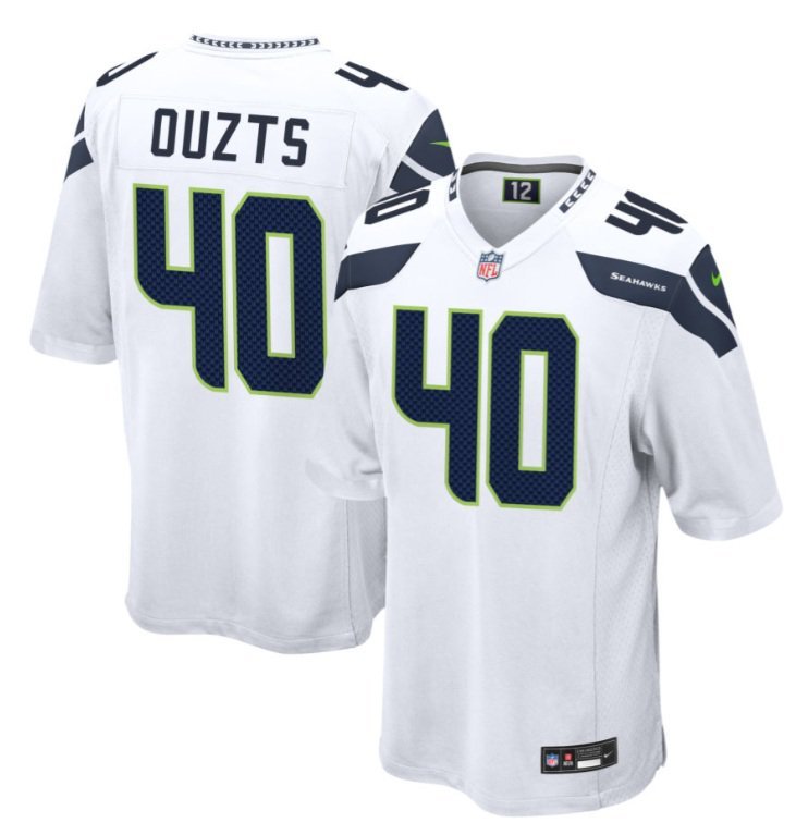 Seattle Seahawks Robbie Ouzts #40 2026  Jersey