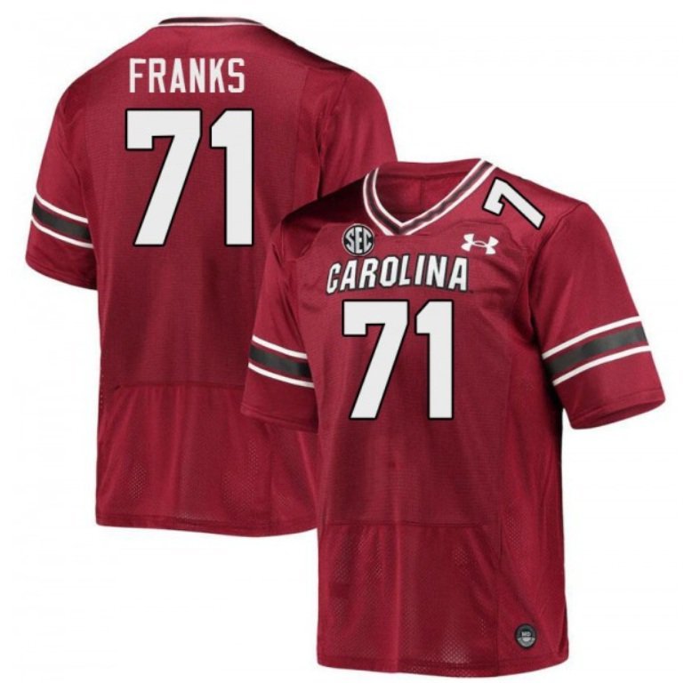 South Carolina Gamecocks Blake Franks #71 2026  Jersey