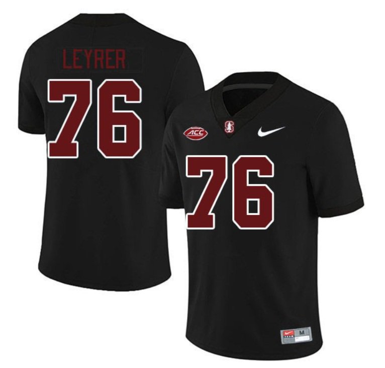 Stanford Cardinal Jack Leyrer #76 2026  Jersey