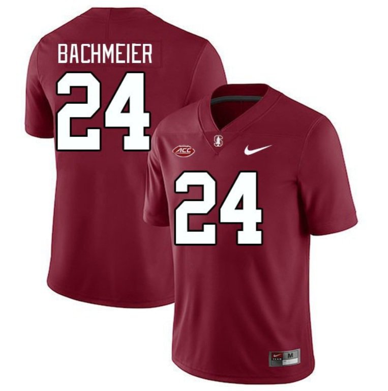 Stanford Cardinal Tiger Bachmeier #24 2026  Jersey