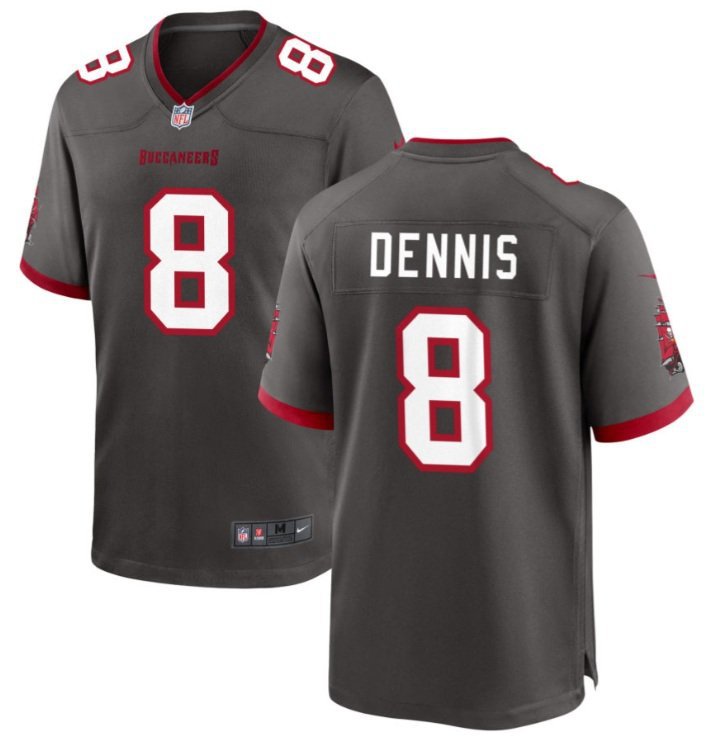Tampa Bay Buccaneers SirVocea Dennis #8 2026  Jersey