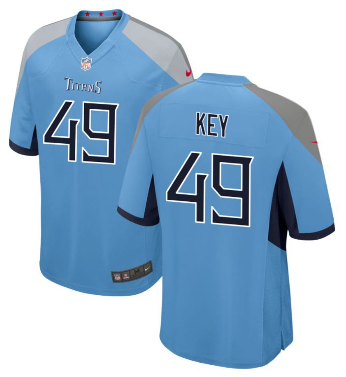 Tennessee Titans Arden Key #49 2026  Jersey