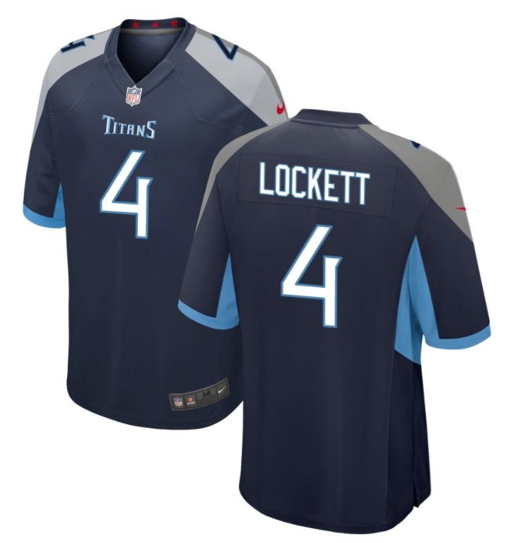 Tennessee Titans Tyler Lockett #4 2026  Jersey