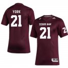 Texas A&M Aggies Taurean York #21 2026  Jerseys