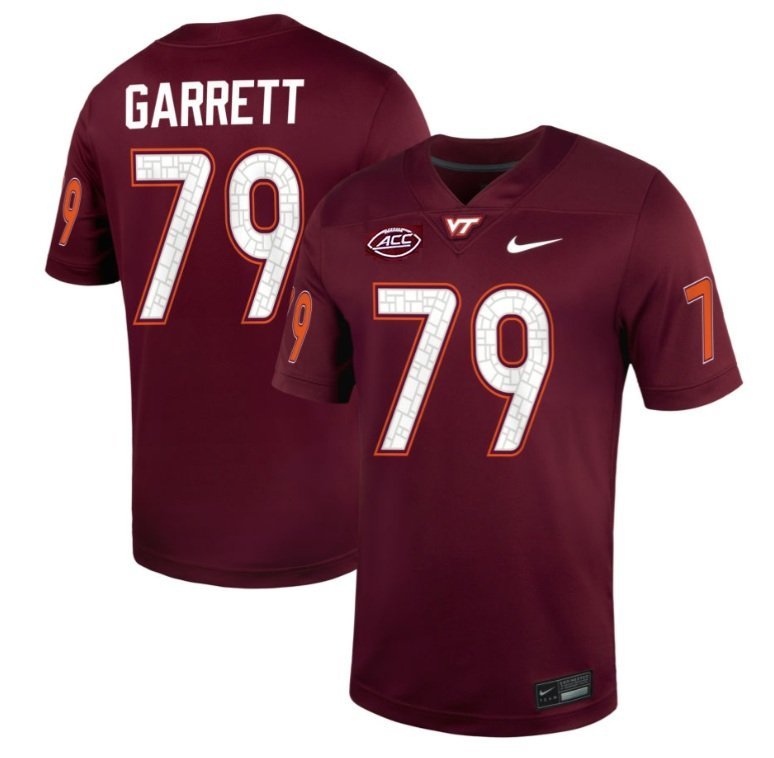 Va Tech Hokies Johnny Garrett #79 2026  Jersey