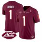 Va Tech Hokies Kyron Drones #1 2026  Jersey