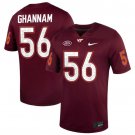Va Tech Hokies Layth Ghannam #56 2026  Jersey