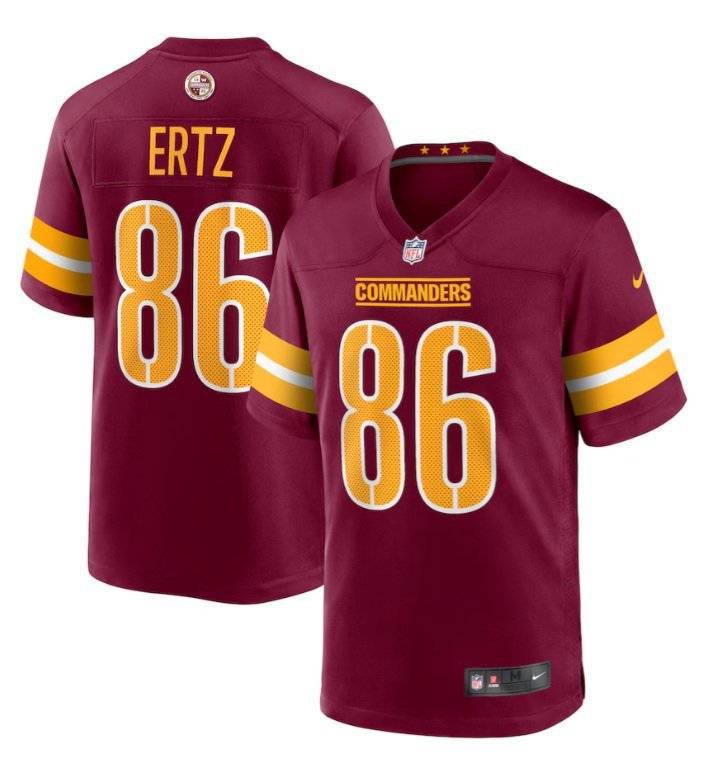 Washington Commanders Zach Ertz #86 2026  Jersey