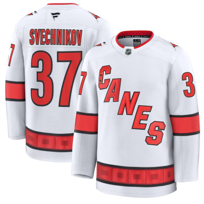Andrei Svechnikov  #37 Carolina Hurricanes Premium All Stitched White