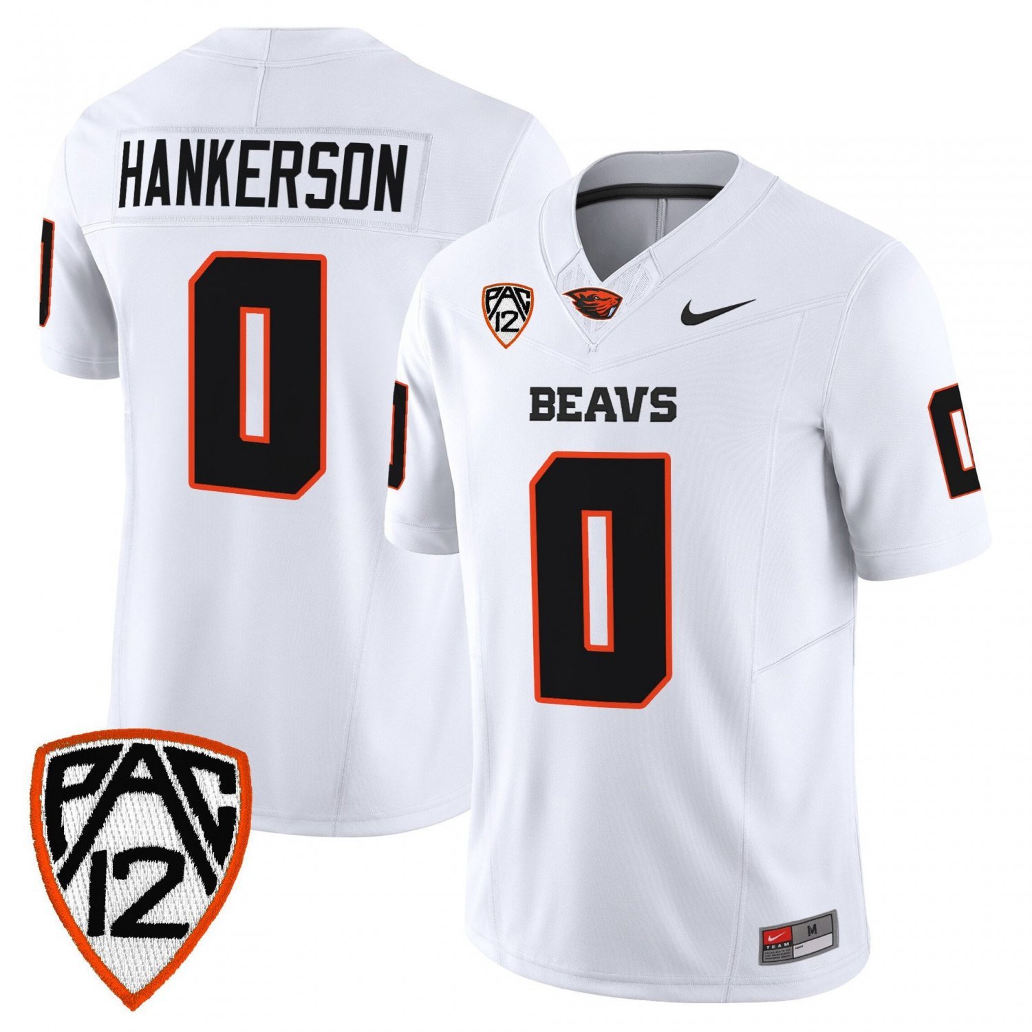 Anthony Hankerson  #0 Oregon State Beavers 2026 Limited Stitched White