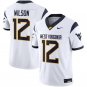 Anthony Wilson Jr  #12 West Virginia Mountaineers 2026 Stitched White