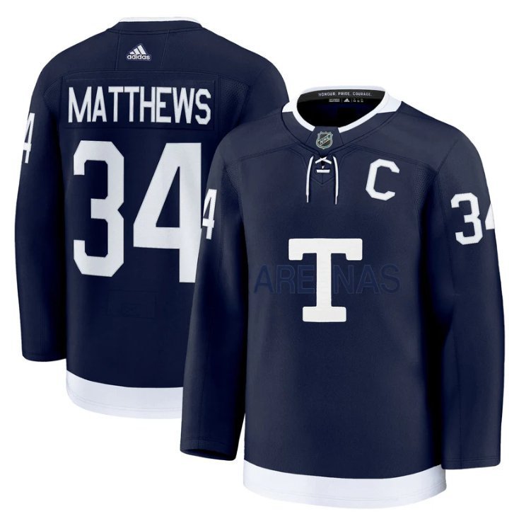 Auston Matthews  #34 Toronto Maple Leafs Timeless Stitched Heritage