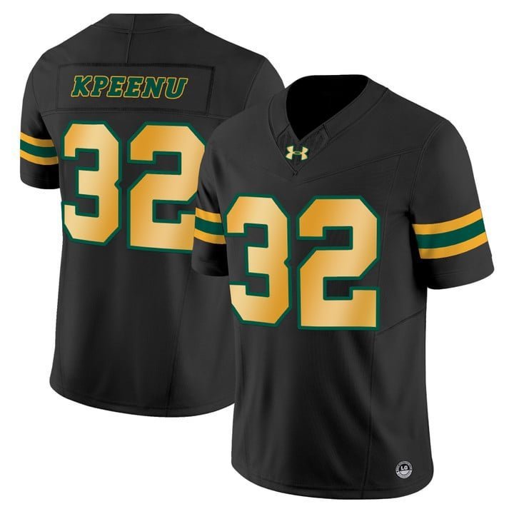 Barry Kpeenu  #32 North Dakota State Bison Limited Stitched Black