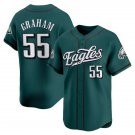 Brandon Graham  #55 Philadelphia Eagles 2026 Vapor Baseball Midnight Green - All Stitched