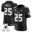 Bulls  #25 South Florida Bulls 2026 Vapor Limited Stitched Black