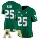 Bulls  #25 South Florida Bulls 2026 Vapor Limited Stitched Green