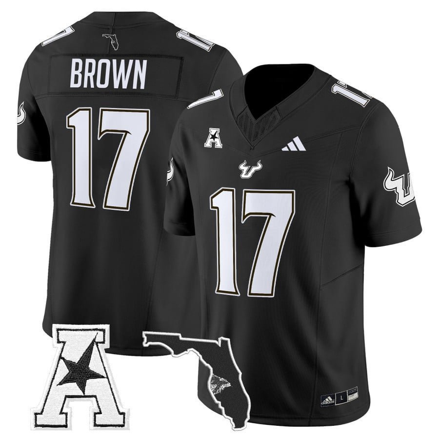 Byrum Brown  #17 South Florida Bulls 2026 Vapor Limited Stitched Black