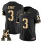 Cale Hellums  #3 Army Black Knights 2026 Vapor Stitched Black