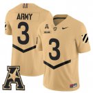 Cale Hellums  #3 Army Black Knights 2026 Vapor Stitched Tan