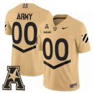 Custom Army Black Knights  Name, Number 2026 Limited Stitched Tan
