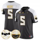 Dante Moore  #5 Oregon Ducks 2026 Shoe Duck Black Alternate - All Stitched
