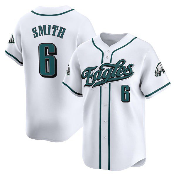 DeVonta Smith  #6 Philadelphia Eagles 2026 Vapor Baseball White - All Stitched