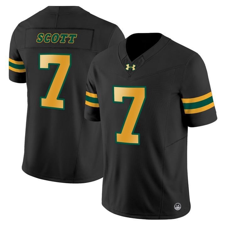 DJ Scott  #7 North Dakota State Bison Vapor Limited Stitched Black