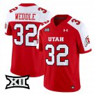 Eric Weddle  #32 Utah Utes 2026 Vapor Limited Stitched Red Alternate