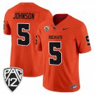 Gabarri Johnson  #5 Oregon State Beavers 2026 Limited Stitched Orange