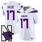 Griffin Wilde  #17 Northwestern Wildcats Honoring 95 Stitched White