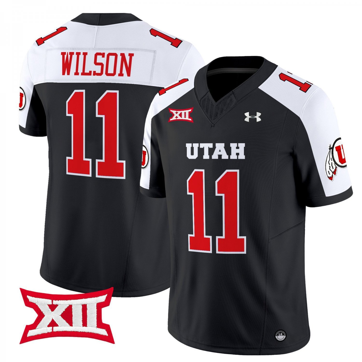Isaac Wilson  #11 Utah Utes 2026 Vapor Limited Stitched Black Alternate