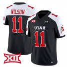 Isaac Wilson  #11 Utah Utes 2026 Vapor Limited Stitched Black Alternate