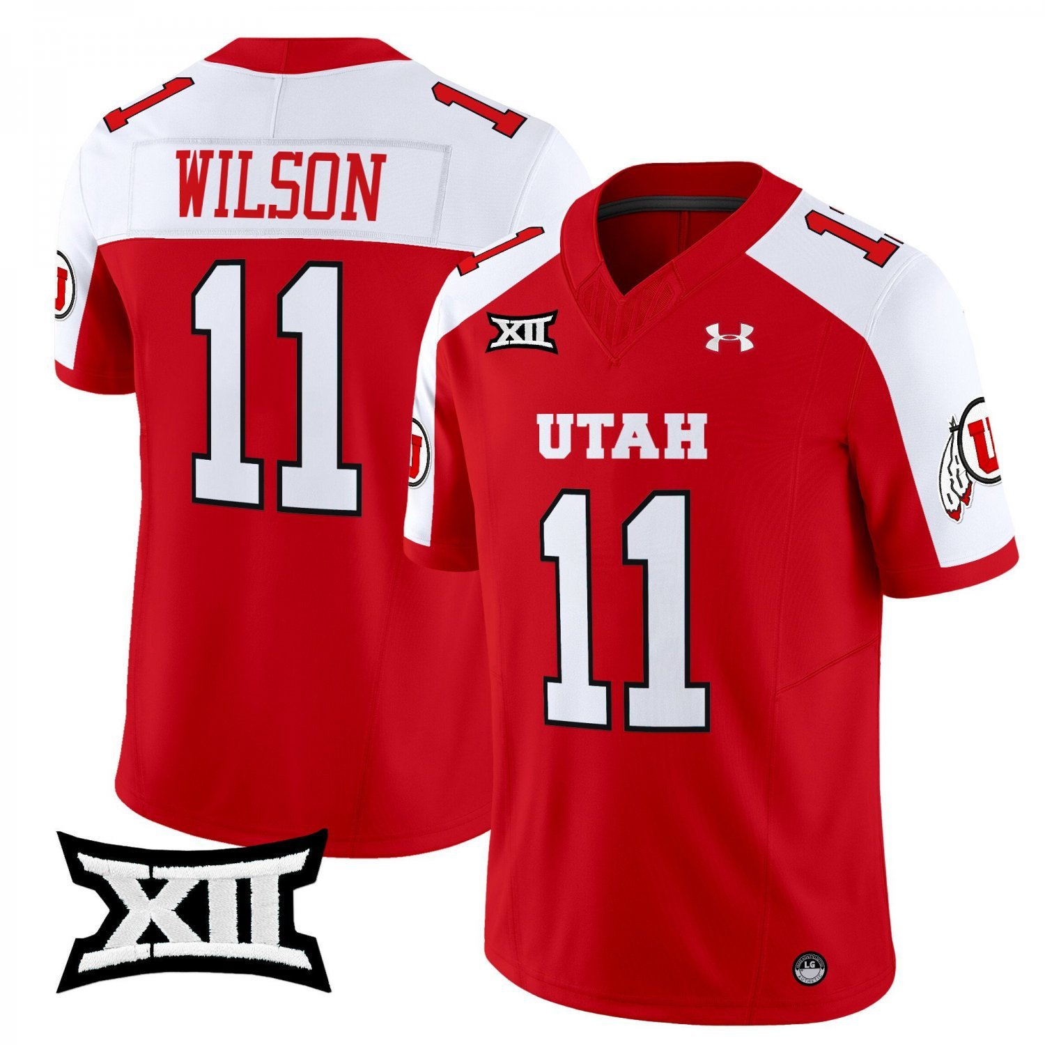 Isaac Wilson  #11 Utah Utes 2026 Vapor Limited Stitched Red Alternate