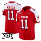 Isaac Wilson  #11 Utah Utes 2026 Vapor Limited Stitched Red Alternate