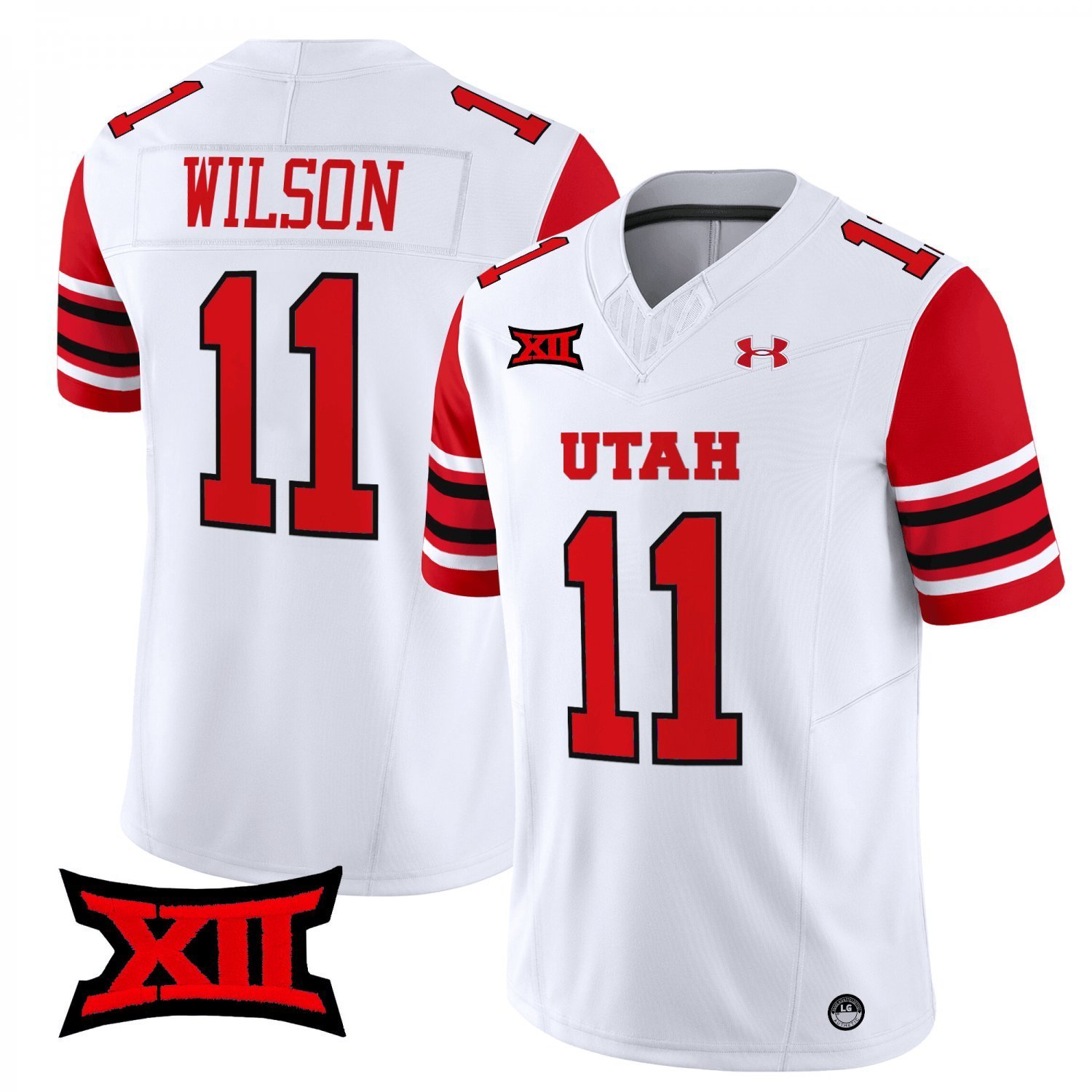 Isaac Wilson  #11 Utah Utes 2026 Vapor Limited Stitched White