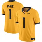 Jahiem White  #1 West Virginia Mountaineers 2026 Vapor Stitched Gold