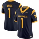 Jahiem White  #1 West Virginia Mountaineers 2026 Vapor Stitched Navy