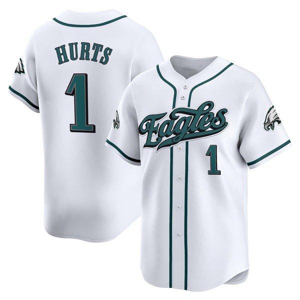 Jalen Hurts  #1 Philadelphia Eagles 2026 Vapor Baseball White - All Stitched