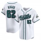 Jason Kelce  #62 Philadelphia Eagles 2026 Vapor Baseball White - All Stitched